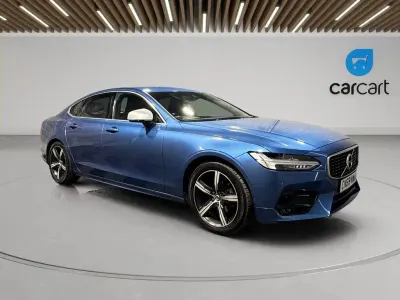 Used Volvo S90 R-Design 190 HP (139 kW) 2018 Blue Sedan
