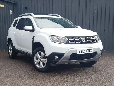 Usado Dacia Duster Comfort 130 HP (95 kW) 2021 Branco SUV