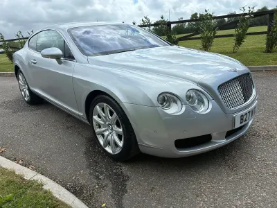 Used Bentley Continental 552 HP (405 kW) 2004 Silver Coupe