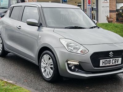 Silver Used 2018 Suzuki Swift SZ-T Hatchback | £9,295 (Fair price)