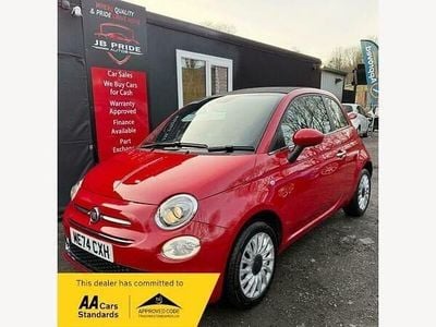 Used Fiat 500 70 HP (51 kW) 2025 Red Cabriolet
