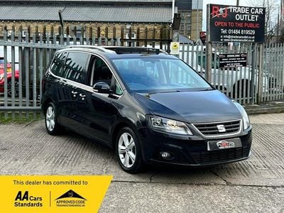 Black Used 2016 Seat Alhambra SE MPV | £10,799 (Expensive)