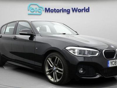 Used BMW 118 M Sport 150 HP (110 kW) 2017 Black Hatchback