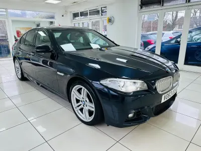 Used BMW ActiveHybrid 5 M Sport 2013 Black Sedan