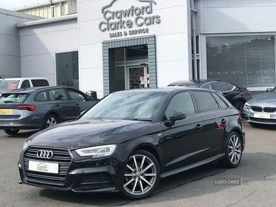 Used Audi A3 Black Edition 150 HP (110 kW) 2018 Black Hatchback