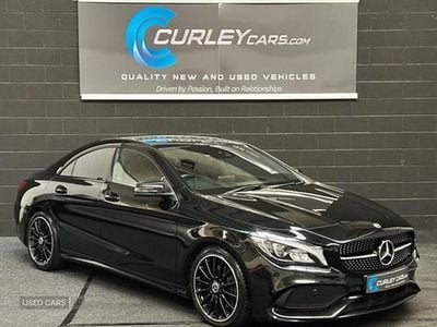 Black Used 2019 Mercedes CLA220 AMG line Sedan | £17,995 (Fair price)