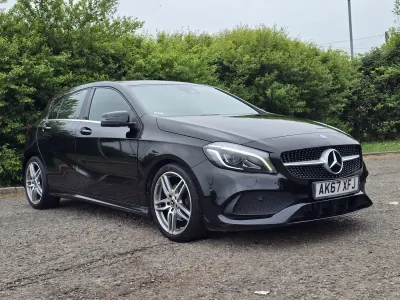 Used Mercedes A180 AMG Line Premium 2017 Black Hatchback