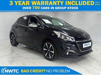 Used Peugeot 208 Allure Premium 82 HP (60 kW) 2018 Black Hatchback