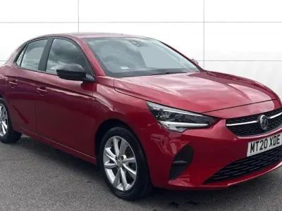 Used Vauxhall Corsa 75 HP (55 kW) 2020 Red Hatchback