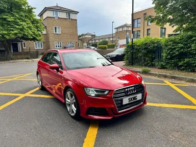 Used Audi A3 Sportback S-Line 150 HP (110 kW) 2018 Red Hatchback
