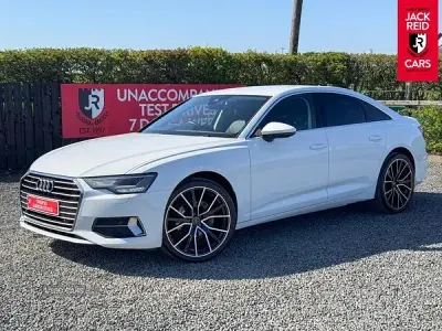 Used Audi A6 Sport 204 HP (150 kW) 2019 White Sedan