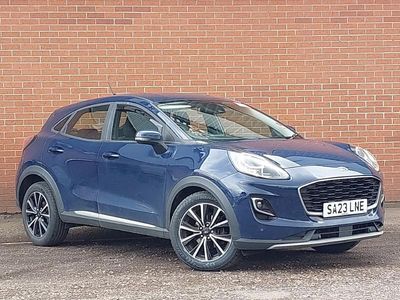 Used Ford Puma Titanium 125 HP (91 kW) 2023 Blue SUV