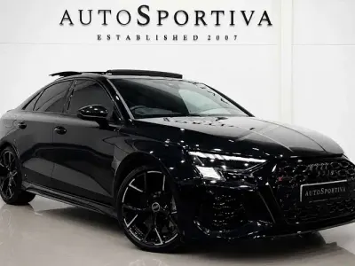 Used Audi RS3 Sport 400 HP (294 kW) 2022 Black Sedan