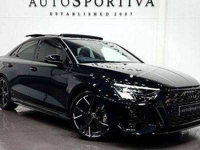 Black Used 2022 Audi RS3 Basis Sedan | £54,900 (Expensive)