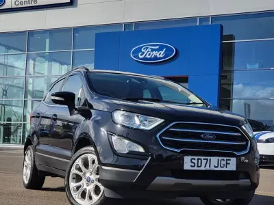 Używany Ford Ecosport Titanium 125 KM (91 kW) 2021 Czarny SUV