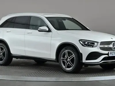 Used Mercedes GLC220 AMG line 194 HP (142 kW) 2020 White SUV