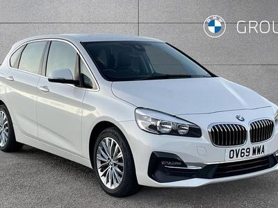 White Used 2019 BMW 218 Active Tourer Luxury Line MPV | £12,995 (Fair price)