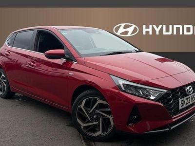 Used Hyundai i20 Premium 101 HP (74 kW) 2023 Red Hatchback