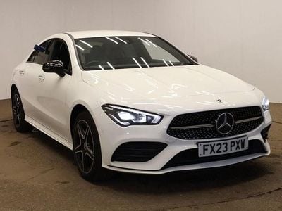 Used Mercedes CLA250e AMG Line Premium 2023 White Sedan