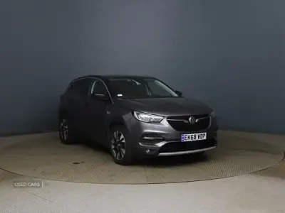 Used Vauxhall Grandland X Sport 130 HP (95 kW) 2018 Grey SUV