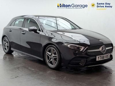 Used Mercedes A200 AMG Line Premium Plus 2018 Black Hatchback