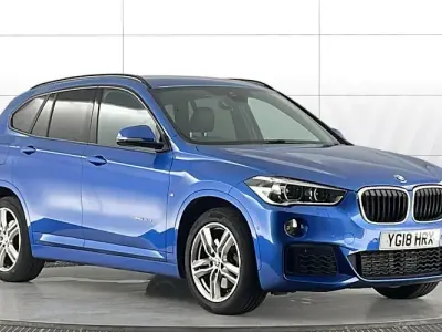 Used BMW X1 M Sport 190 HP (139 kW) 2018 Blue SUV