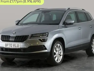 Gebraucht Skoda Karoq SE L 150 PS (110 kW) 2021 Grau SUV