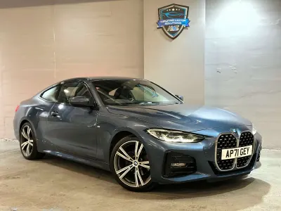 Used BMW 420 M Sport 184 HP (135 kW) 2022 Blue Coupe