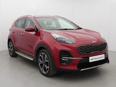 Used Kia Sportage GT-Line 134 HP (98 kW) 2021 Red SUV