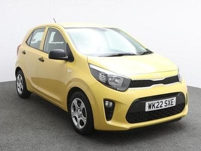 Used Kia Picanto 66 HP (48 kW) 2022 Yellow Hatchback
