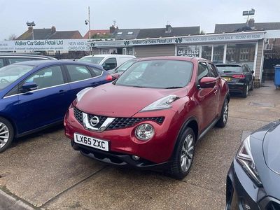 Used Nissan Juke Tekna 117 HP (86 kW) 2015 Red SUV