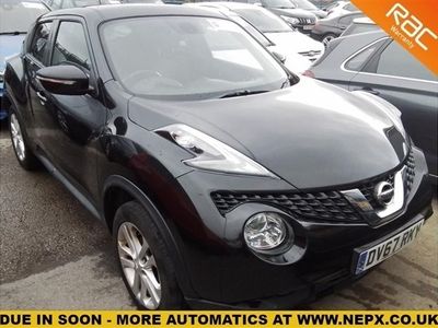 used Nissan Juke 1.6 N CONNECTA XTRONIC 5d 117 BHP