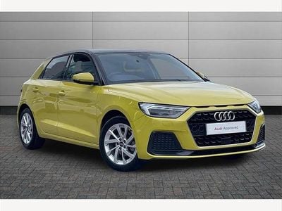 Used Audi A1 Sport 110 HP (80 kW) 2023 Yellow Hatchback