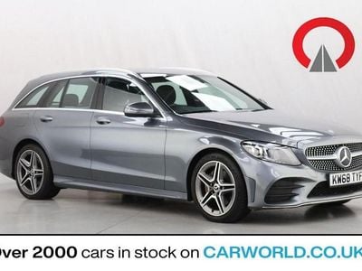 Grey Used 2019 Mercedes C200 AMG line Estate | £14,756 (Good price)