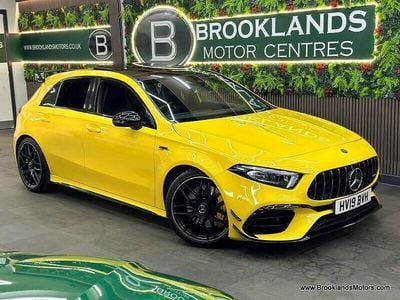 Used Mercedes A35 AMG Premium Plus 2019 Yellow Hatchback