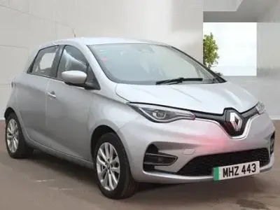 Usado Renault Zoe Iconic 80 kW (109 HP) 2021 Cinzento Citadino