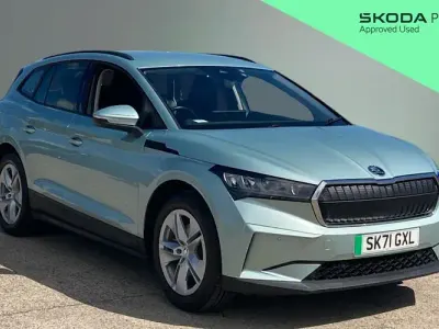 Used Skoda Enyaq iV ecoSuite 131 kW (179 HP) 2021 Silver SUV
