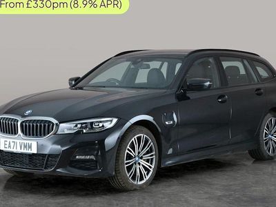 Used BMW 330e M Sport 292 HP (214 kW) 2021 Black Estate