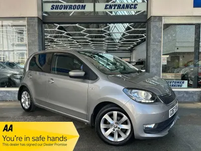 Used Skoda Citigo SE L 75 HP (55 kW) 2018 Silver Hatchback