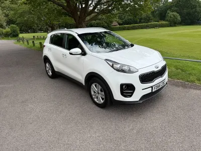 Used Kia Sportage 115 HP (84 kW) 2017 White SUV