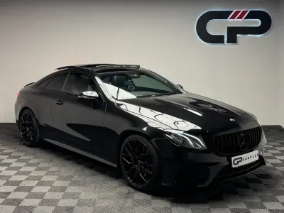 Used Mercedes E220 AMG Line Premium 2018 Black Coupe
