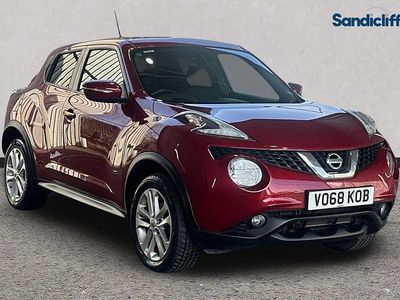 Used Nissan Juke N-Connecta 110 HP (80 kW) 2015 Red SUV