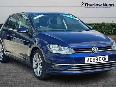 Used VW Golf VII GT 150 HP (110 kW) 2019 Blue Hatchback