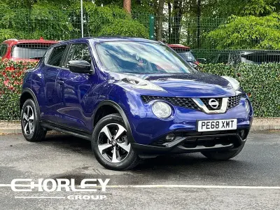 Used Nissan Juke 112 HP (82 kW) 2018 Blue SUV