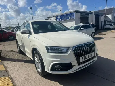 Używany Audi Q3 S-Line 140 KM (102 kW) 2012 Biały SUV