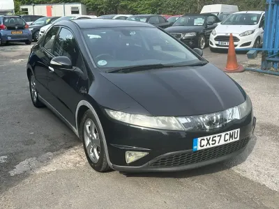 Used Honda Civic EX 140 HP (102 kW) 2007 Black Hatchback