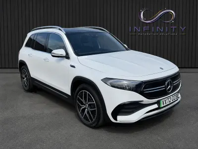 Used Mercedes EQB350 AMG Line Premium 214 kW (292 HP) 2022 White SUV