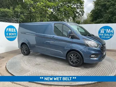 Used Ford Transit Custom Sport 170 HP (125 kW) 2019 Blue Van