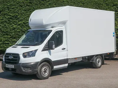 Used Ford Transit 130 HP (95 kW) 2023 White Cabriolet
