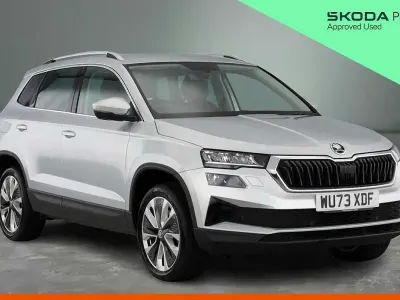 Used Skoda Karoq SE L 116 HP (85 kW) 2023 Brilliant silver metallic SUV